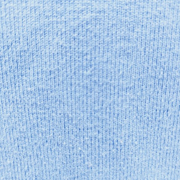 Sweater Blouse Size M Blue Stripe Tie Sailorcore Resort Coastal Grandma Preppy - Picture 4 of 13